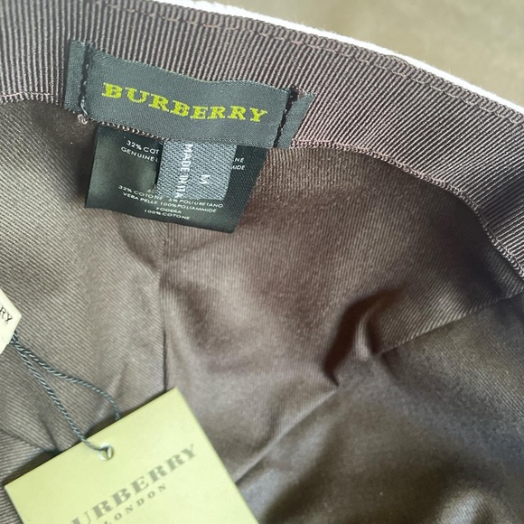 BURBERRY Cap (White & Gold) - new - Picture 4 of 4